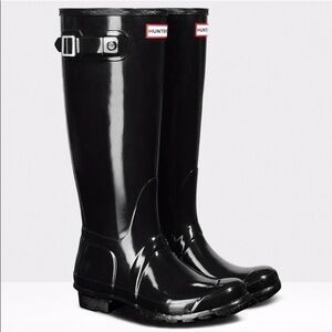 Hunter rain boots size 37